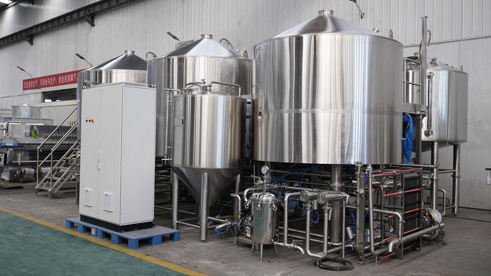 4000L Brewhouse System to Kenya